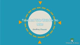 Time and tide wait for no man