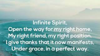 Florence Scovel Shinn Affirmation | My right home, My right friend, My right position!  No.1 #shorts