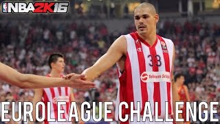 NBA 2K16 Rebuilding Challenge #9: The Euroleague Challenge!