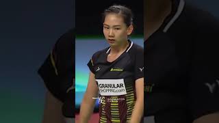 Pornpawee Thailand Player | Badminton | Shorts | #shorts