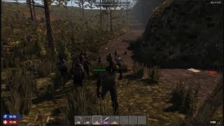 An evening horde! - 7 days to die Episode 5