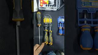 2 IN 1 SCREWDRIVER, 2PCS INDUSTRIAL SCREWDRIVER SET AKISD0201. HKSD0248. +923200849900