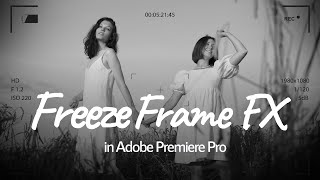 Freeze Effect in Premier Pro | #shorts | Tutorial