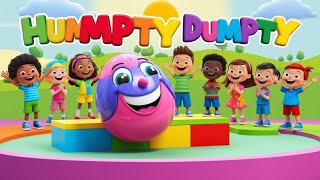 "🎵 Humpty Dumpty ON THE WALL: Sing-Along Fun for Kids | Classic Nursery Rhyme Adventure!"