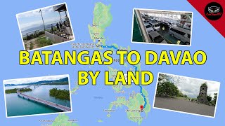 HOW TO TRAVEL FROM BATANGAS TO DAVAO BY LAND (RORO) LAND TRIP AND TOURIST SPOTS