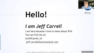 SF21VEU - 20  imnurnet - Exploiting Your IPv4 Network with IPv6 (Jeff Carrell)