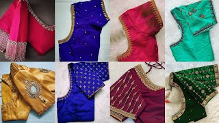 Simple aari work blouse designs images || aari work for beginners tamil