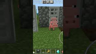 just a mad pig 🐖 in ohio(my lunch 🥩) #minecraft #ohio #minecraftmeme #shortsfeed