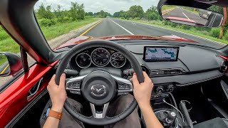 2024 Mazda MX-5 Miata RF Club - POV Test Drive (Binaural Audio)