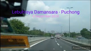 Lebuhraya Damansara - Puchong (8 September 2024)