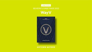 [&LOG] 2022 ‘WayV’ 시즌그리팅 언박싱을 해보자 💚