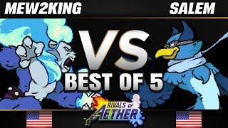 Mew2king and Salem are low-key good at Rivals of Aether