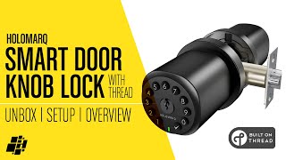 The World's First THREAD-Enabled Latch Lock! The Sequra HK1