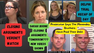 Sarah Boone New Videos  - Delphi & Leilani Simon Trial Updates - Menendez Brothers May Get Out