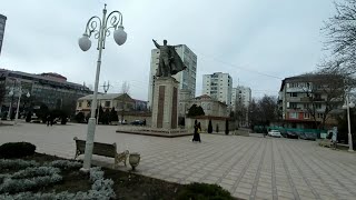 Walking Makhachkala. Hamidov Avenue (February 4, 2021)