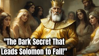 "Solomon: From Wise King to Doom - The Shocking Story!"