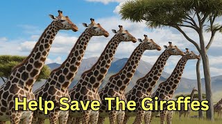 Giraffes Are About to Join the Endangered Species List | Help Save Giraffes   🌞