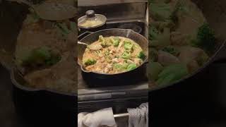 Keto Peanut Butter Lime Chicken and Broccoli