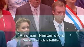 National Anthem of Luxembourg - "Ons Heemecht"