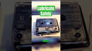 Revive Your Cassettes: The Best Lubrication Method  #retro #audioequipment #cassettetape