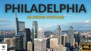 Philadelphia 4K Drone Footage | Philadelphia, Pennsylvania | Fall 2023