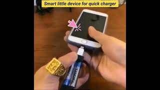 Charger device || charger connected device via usb  #shorts