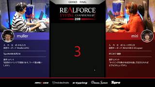 REALFORCE TYPING CHAMPIONSHIP 2018 DIGEST