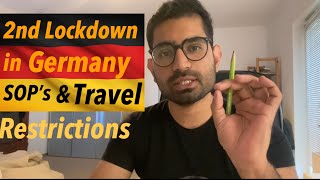 2nd Lockdown in Germany | What Are the SOP’S and Travel instructions | Ask About #Germany