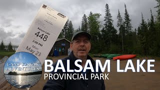 Camping At Balsam Lake Provincial Park