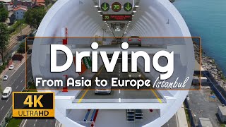 Only 5 minutes from Asia to Europe, the easiest way to drive by private vehicle through the undersea