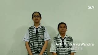 VISI - MISI PASANGAN CALON KETUA DAN WAKIL KETUA OSIS SMA DOMINIKUS WONOSARI NOMOR URUT 3