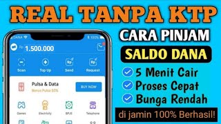 Cara Meminjam Uang di DANA Terbaru | Cara Pinjam Uang di Dana Langsung Cair | Cara Pinjam Saldo Dana