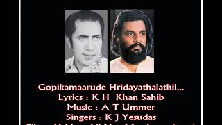 Gopikamaarude Hridayathalathil - Hridayathil Nee Maathram