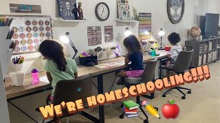 BIG CHANGES!!! - Homeschooling, redecorating, and family update!