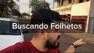 Buscando Folhetos bíblicos para a distribuição nas ruas…