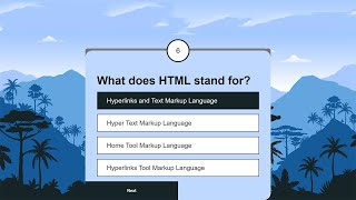 Quiz Website Design Using Html css javascript | Javascript Quiz App