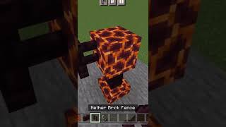 How to make a magma trophy in Minecraft#minecraft #shorts