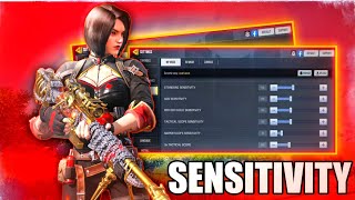 THIS SENSITIVITY SETTINGS GIVE'S YOU FAST MOVEMENT AND AIMBOT AIM COD MOBILE BR