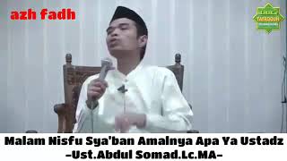 Ust.Abdul Somad.Lc.MA - Malam nifsu sya'ban amalnya apa ya ustadz