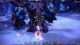 Tera online - BAM solo - Sorcerer (lvl 59 Vangeful Glacial Giant)