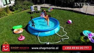 INTEX - PISHINE +6VJEC 244X61CM "EASY SET INFLATABLE POOL W/FILTER PUMP" - 28106NP | SHOP MANIA