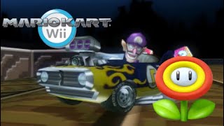 Mario Kart Wii - Flower Cup (50cc, Waluigi)