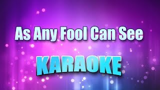 Lawrence, Tracy - As Any Fool Can See (Karaoke & Lyrics)