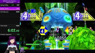 NiGHTS into Dreams Claris Levels Speedrun 14:03