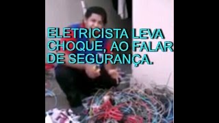 Eletricista morre, ao falar sobre equipamentos de segurança...