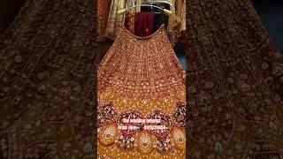 bahut hi pyara bridal lehenge ki collection #bridallehengacholi #shotsvideo #youtubeshorts