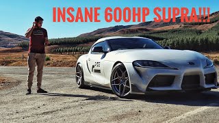 600HP TOYOTA GR SUPRA REVIEW - IT'S FASTER THAN A 458 SPECIALE!!!