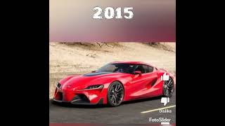 Evolution of Toyota Supra ( 2002~2022)#shorts