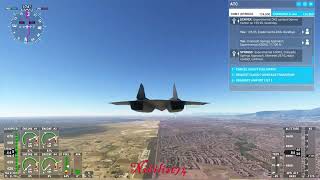 Microsoft Flight Simulator PC 20 Darkstar Practice Landing Denver to Colorado Springs 11 min