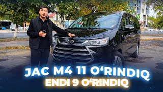 9 O'RINDIQ ENDI HAMMASI O'ZGARDI | JAC M4 REFINE |  First Motors Uz